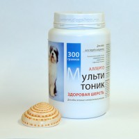 Мультитоник Здоровая шерсть Аллерго 300г.